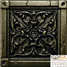 Плитка Kavarti - Byzantium металлическая  75х75мм /16 купить по лучшей цене в интернет магазине стильных обоев Сова ТД. Доставка по Москве, МО и всей России