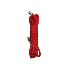 Веревка для бондажа Kinbaku Mini 1,5m Red SH-OU073RED