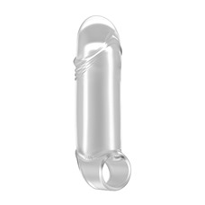 Насадка Stretchy Thick Penis Extension Translucent No.35 SH-SON035TRA