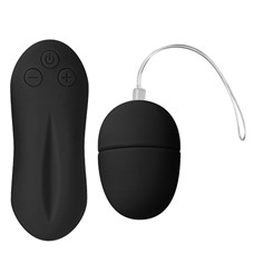 Вибромасажер VIBRATING EGG PLEASURE SHIVER SMALL BLACK T4L-801003