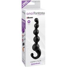 Анальная елочка Anal Fantasy Collection Captain's Hook Black 464823PD