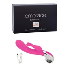 Вибратор EMBRACE BUNNY WAND PINK 4610-40BXSE