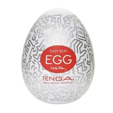 Мастурбатор Keith Haring Egg – Party (Tenga)