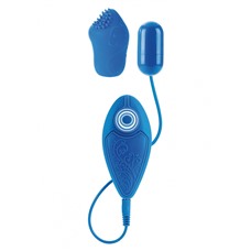 Виброяйцо POSH 10 FUNCTION PLEASURE PACK BLUE 1164-10BXSE