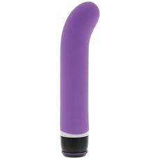 Фиолетовый вибратор PURRFECT SILICONE CLASSIC G-SPOT PURPLE - 17,5 см.