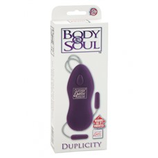 Вибромассажер BODY&SOUL DUPLICITY PURPLE 0044-65BXSE