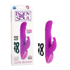 Вибратор Хай-Тек BODY&SOUL LOVE BUNNY PINK 4536-05BXSE