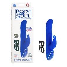 Вибратор Хай-Тек BODY&SOUL LOVE BUNNY BLUE 4536-10BXSE