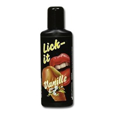 Съедобная смазка + массаж 3 в 1 Lick It Ваниль, 100 мл