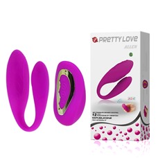 Вибратор для двоих Pretty Love PURPLE BI-014245