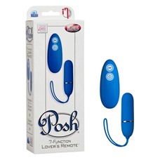 Вибропуля Posh 7-Function Lovers Remotes Blue 0076-05BXSE