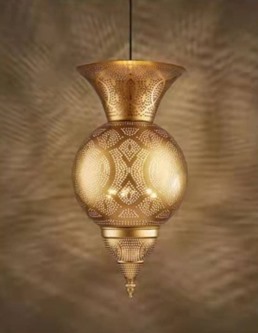 Марокканский фонарь Antique gold 60 см