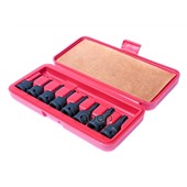 Набор головок ударных TORX 1/2  T25-T60, длина 60мм (в кейсе) 9шт JTC арт. 'JTCJ408T'