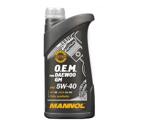 Моторное масло Mannol 7711 O.E.M. for Daewoo 5W-40 (1л.)
