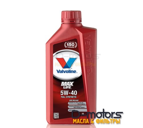 Моторное масло Valvoline Maxlife 5W-40 (1л.)