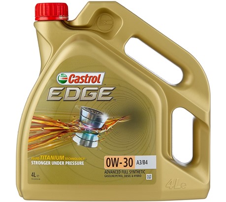 Моторное масло Castrol EDGE Titanium 0W-30 A3/B4 (4л.)