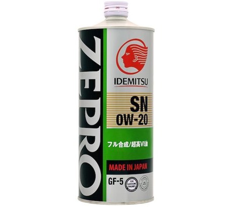 Моторное масло Idemitsu Zepro Eco Medalist 0W-20 (1л.)