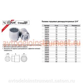 Головка торцевая *32 (квадрат 3/4