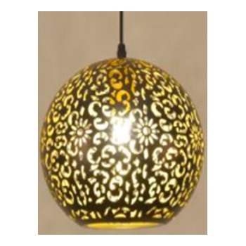 Марокканский фонарь бронзовый шар