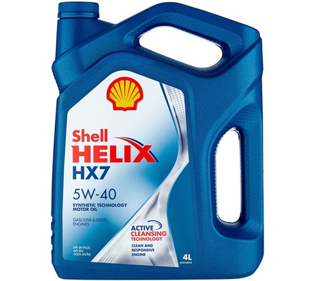Моторное масло Shell Helix HX7 5W-40 (4л.)