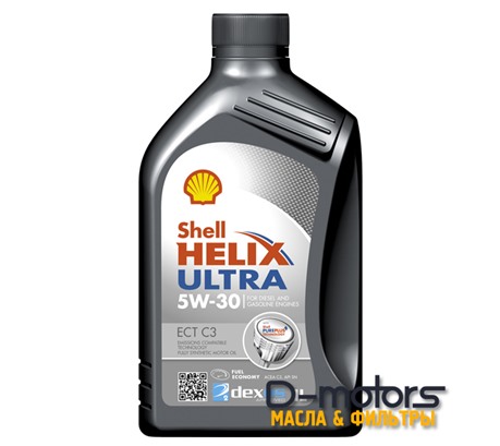 Моторное масло Shell Helix Ultra ECT C3 5W-30 (1л.)